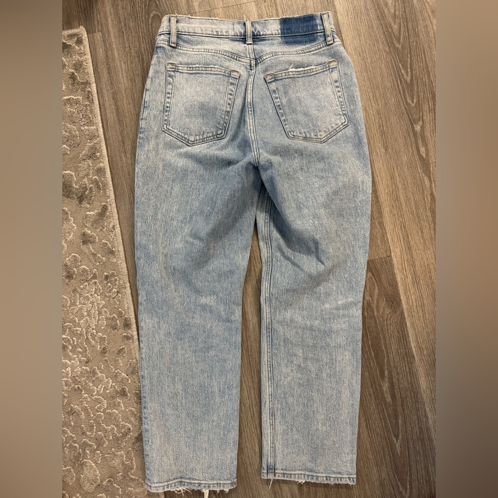 Abercrombie & Fitch Light Blue Straight Leg Jeans